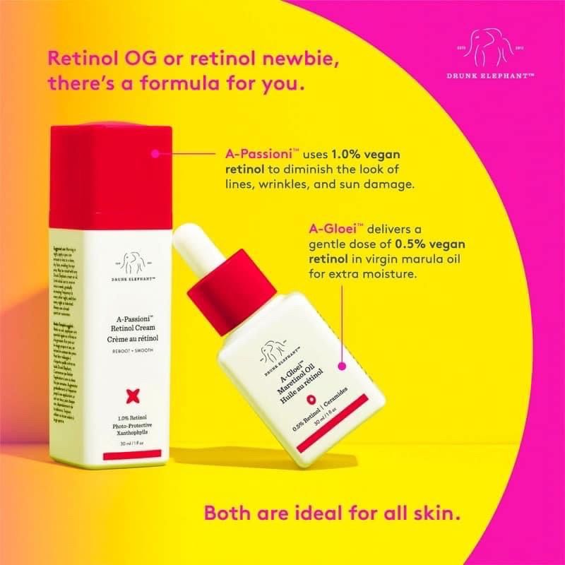 Dầu dưỡng da Drunk Elephant A-Gloei Maretinol Oil