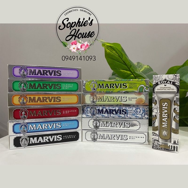 Kem đánh răng cao cấp MARVIS các loại