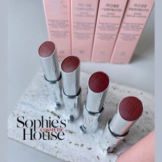 Son thỏi dưỡng Givenchy Rose Perfecto Shine Serum Lipstick