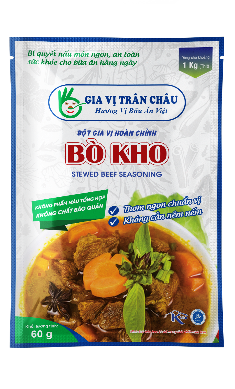  Gói gia vị hoàn chỉnh nấu Bò kho 