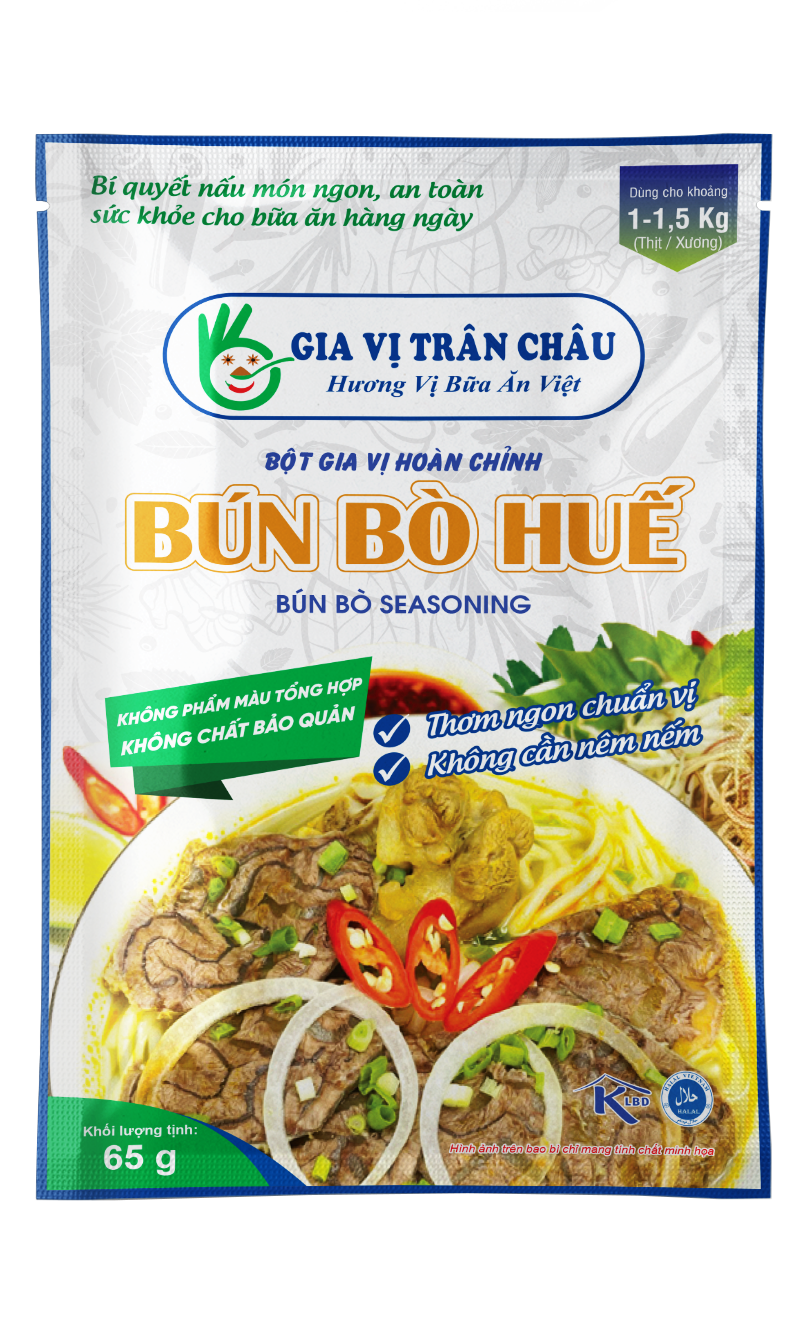  Gói gia vị hoàn chỉnh nấu Bún bò 