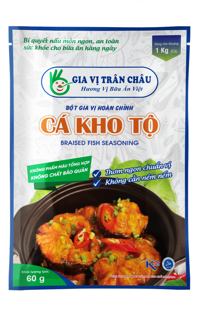  Gói gia vị hoàn chỉnh nấu Cá kho tộ 