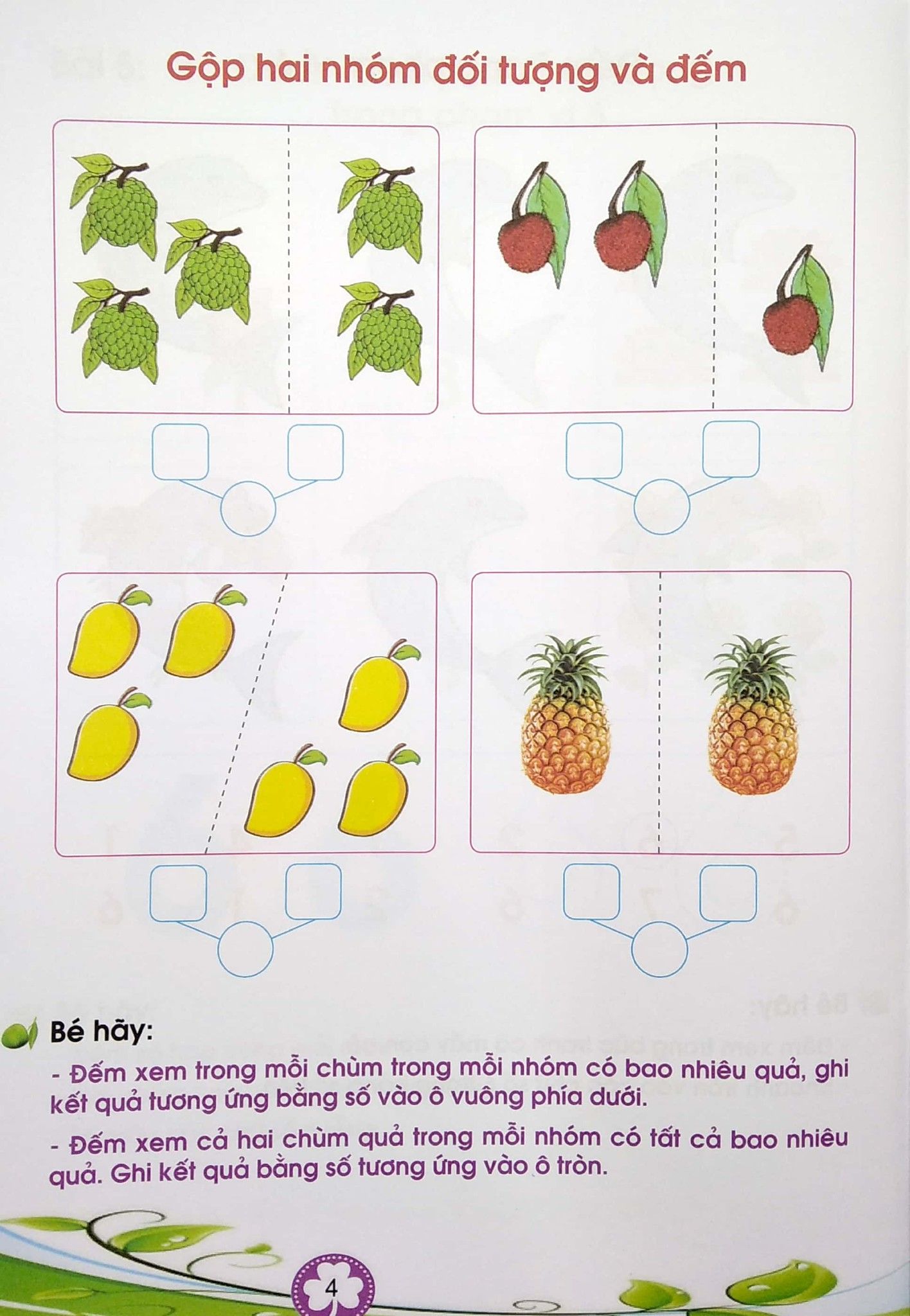 Dành Cho Bé Chuẩn Bị Vào Lớp 1- Bé Làm Quen Với Toán Và Tập Tô Chữ Số - Quyển 2 (Tái Bản 2020)