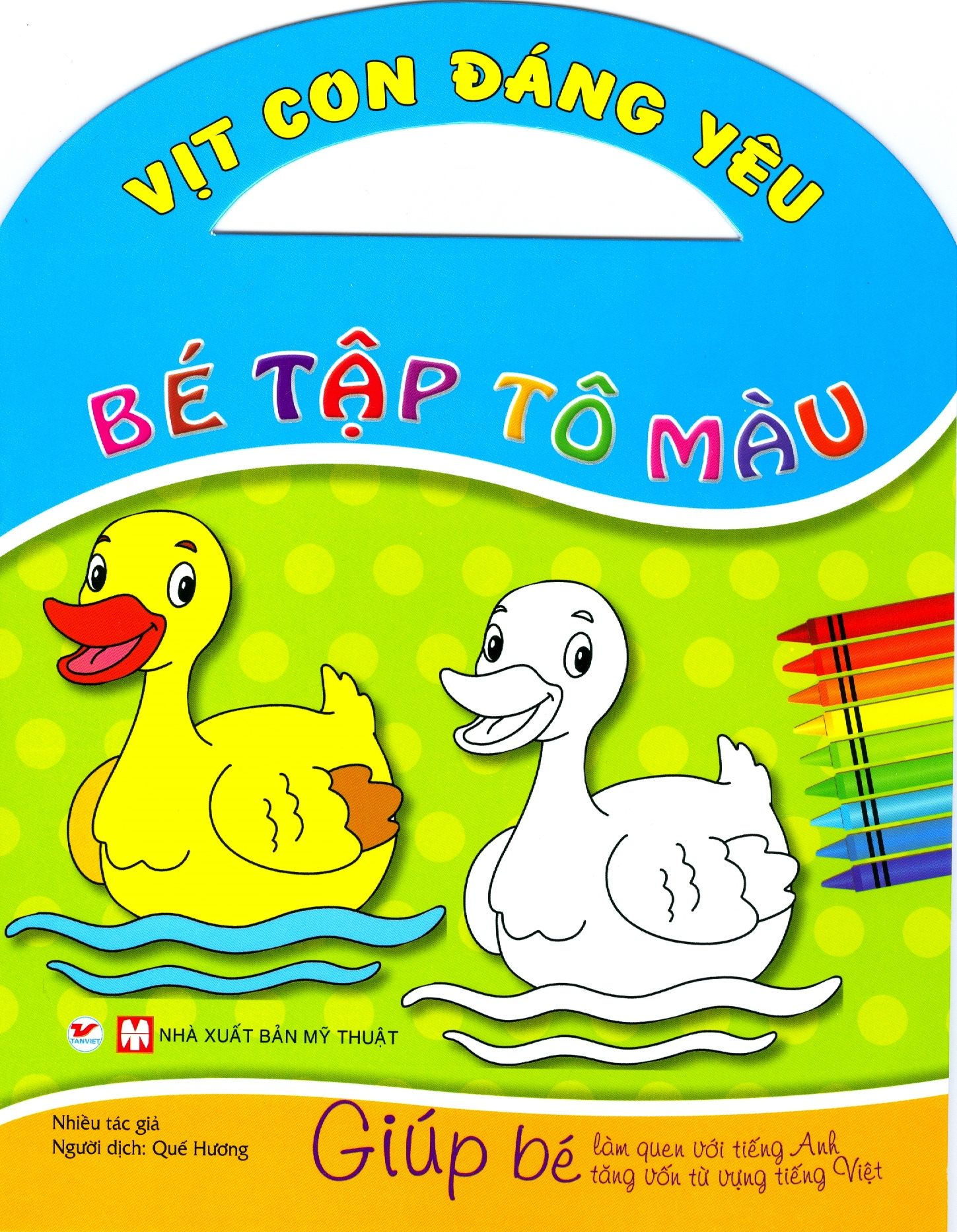  Bé Tập Tô Màu - Vịt Con Đáng Yêu 