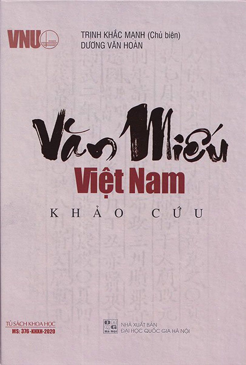  Văn Miếu Việt Nam Khảo Cứu 