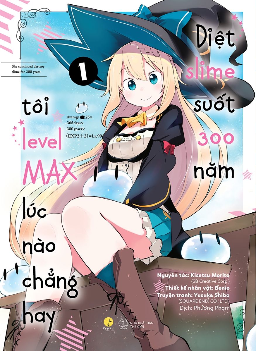  [Manga] Diệt Slime Suốt 300 Năm, Tôi Levelmax Lúc Nào Chẳng Hay - Tập 1 (Tái Bản) 