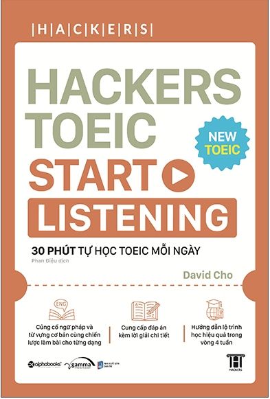  Hackers Toeic Start Listening - 30 Phút Tự Học Toeic Mỗi Ngày 