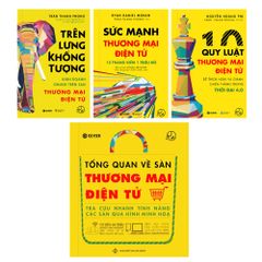 Trọn Bộ 4 Quyển Sách Trên Lưng Khổng Tượng - Kinh Doanh Online Trên Sàn Thương Mại Điện Tử - Khởi Nghiệp Với Bán Hàng Qua Mạng và Nhãn Hàng Riêng