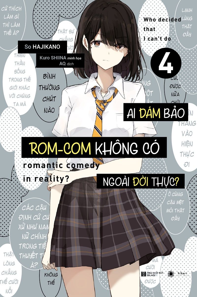  Ai Bảo Romcom Không Có Ngoài Đời Thực - Tập 4 (Bản Thường) 