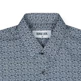 Áo Sơmi Tay Ngắn Họa Tiết Tròn Thời Trang - SMN32