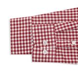 Áo Sơmi Tay Dài Caro Đỏ - SMD16