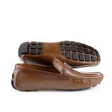 Giày Mọi Nam Da Bò Vân Cá Sấu - GM001