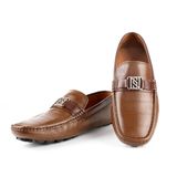 Giày Mọi Nam Da Bò Vân Cá Sấu - GM001