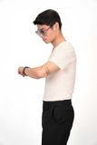 Áo Thun Trơn Cổ V - AT005