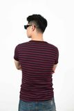 Áo Thun Cổ Tròn Kẻ Ngang - AT008