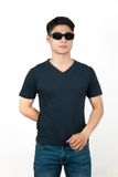 Áo Thun Trơn Cổ V - AT005