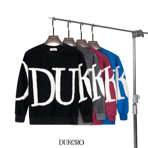 Áo Sweater Dukero Đính Logo Lông 360Gram Tie Dye Nhẹ