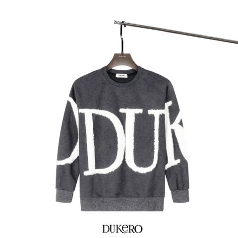 Áo Sweater Dukero Đính Logo Lông 360Gram Tie Dye Nhẹ