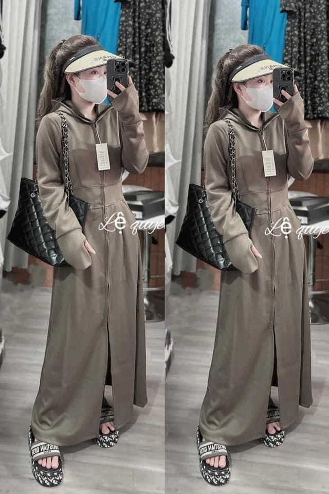 Áo chống nắng UMI trơn loại dày A183