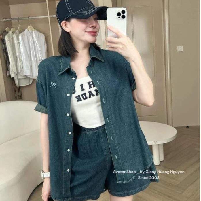 Bộ bò thêu nơ E92