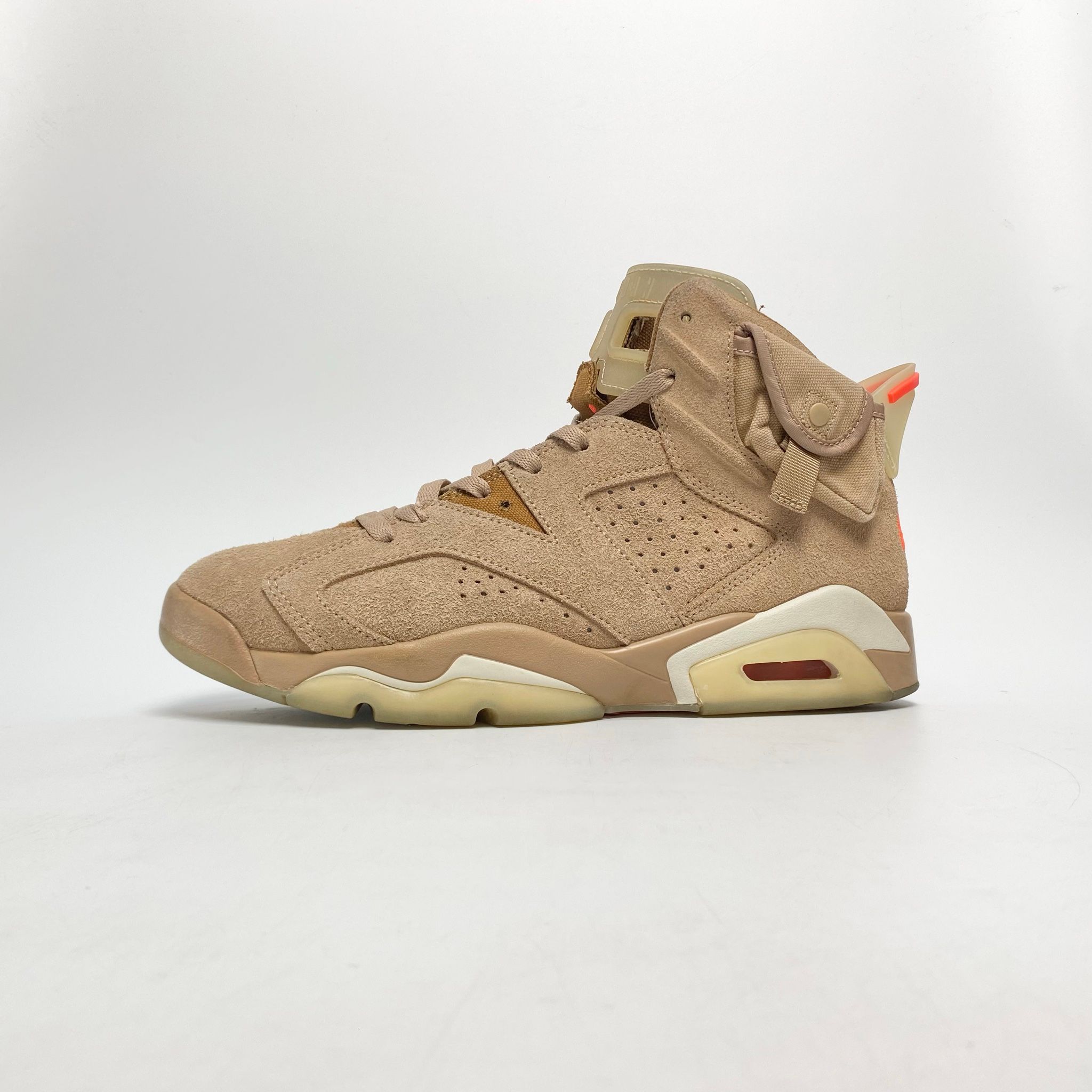 NIKE TRAVIS SCOTT X AIR JORDAN 6 RETRO BRITISH KHAKI DH0690-200