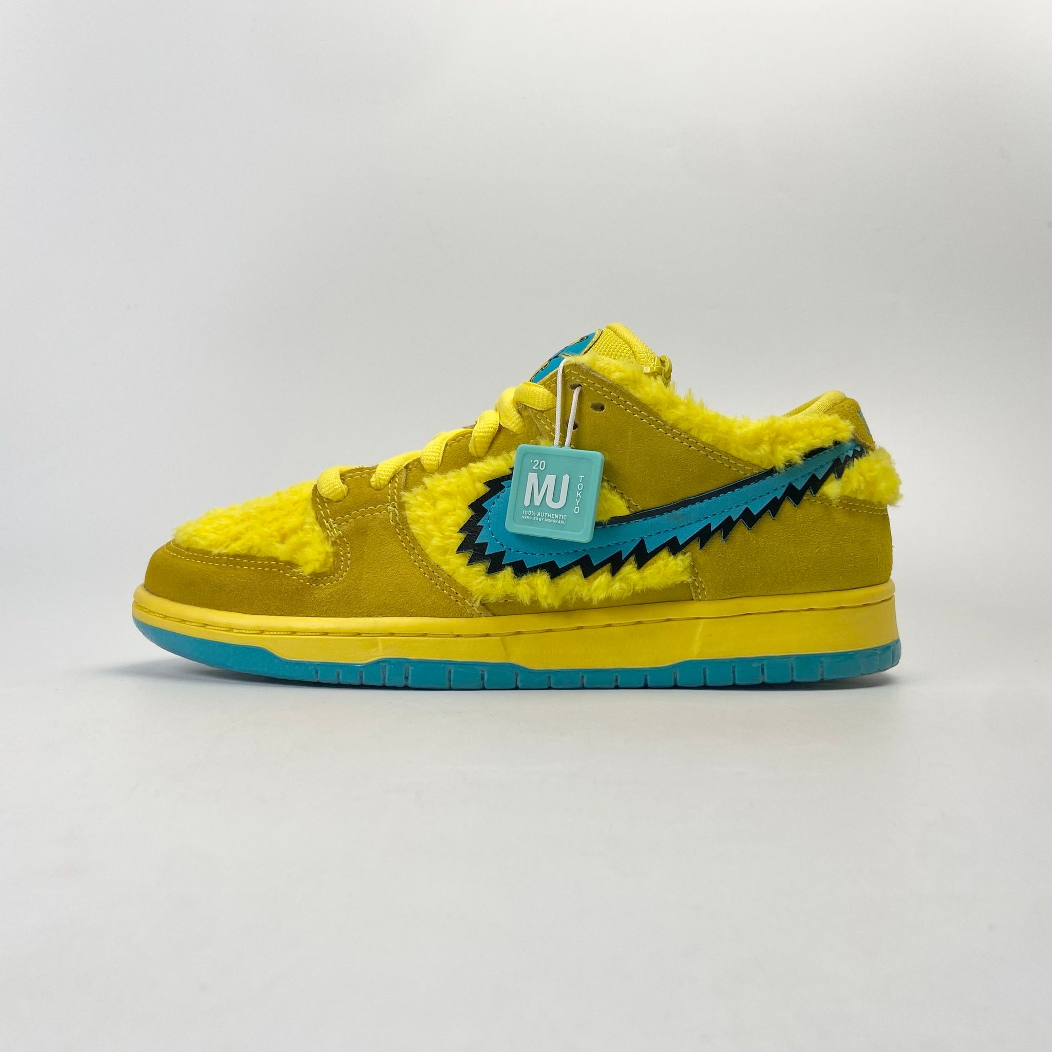 NIKE SB DUNK LOW GRATEFUL DEAD BEARS OPTI YELLOW CJ5378-700
