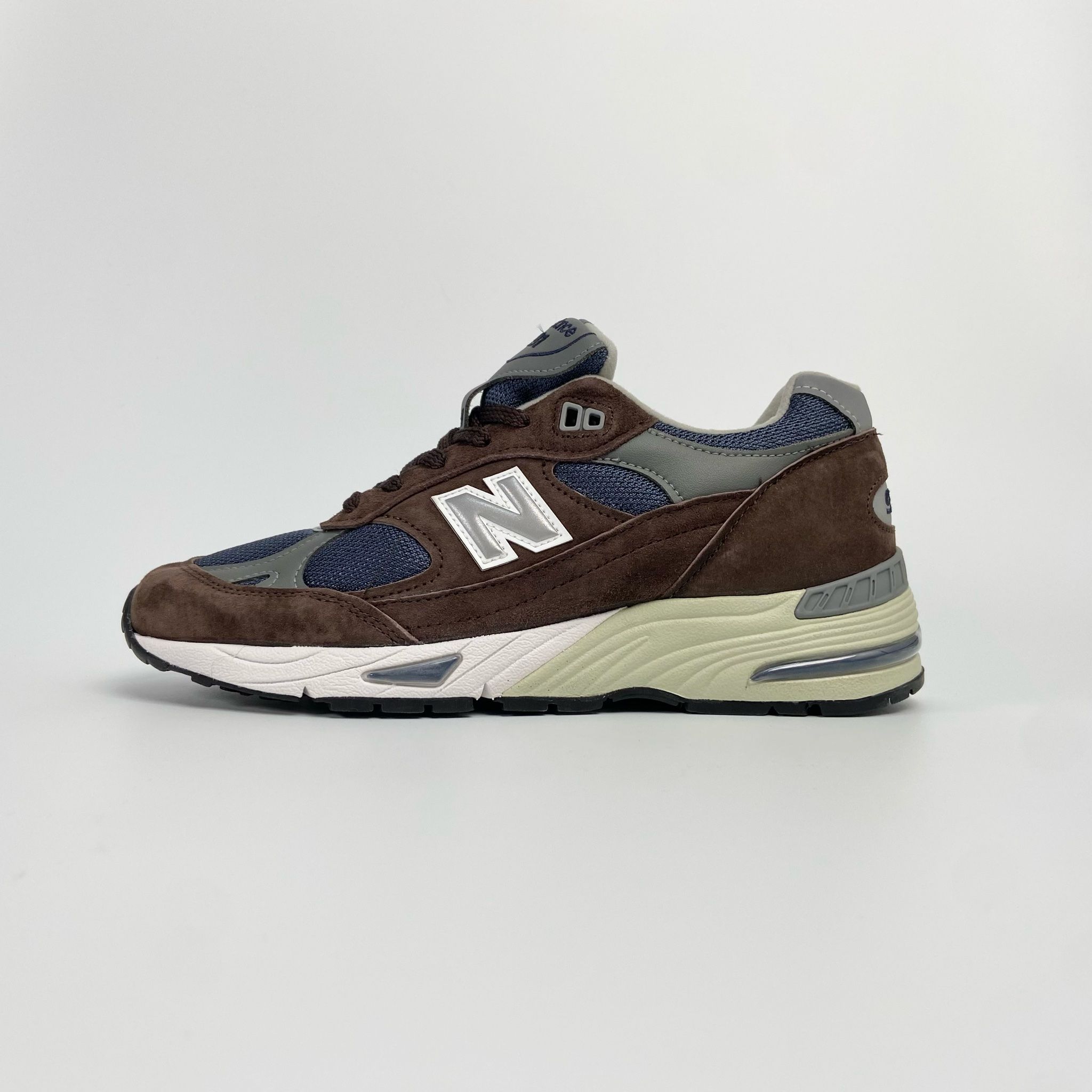 NEW BALANCE 991 BROWN NAVY GREY M991BNG