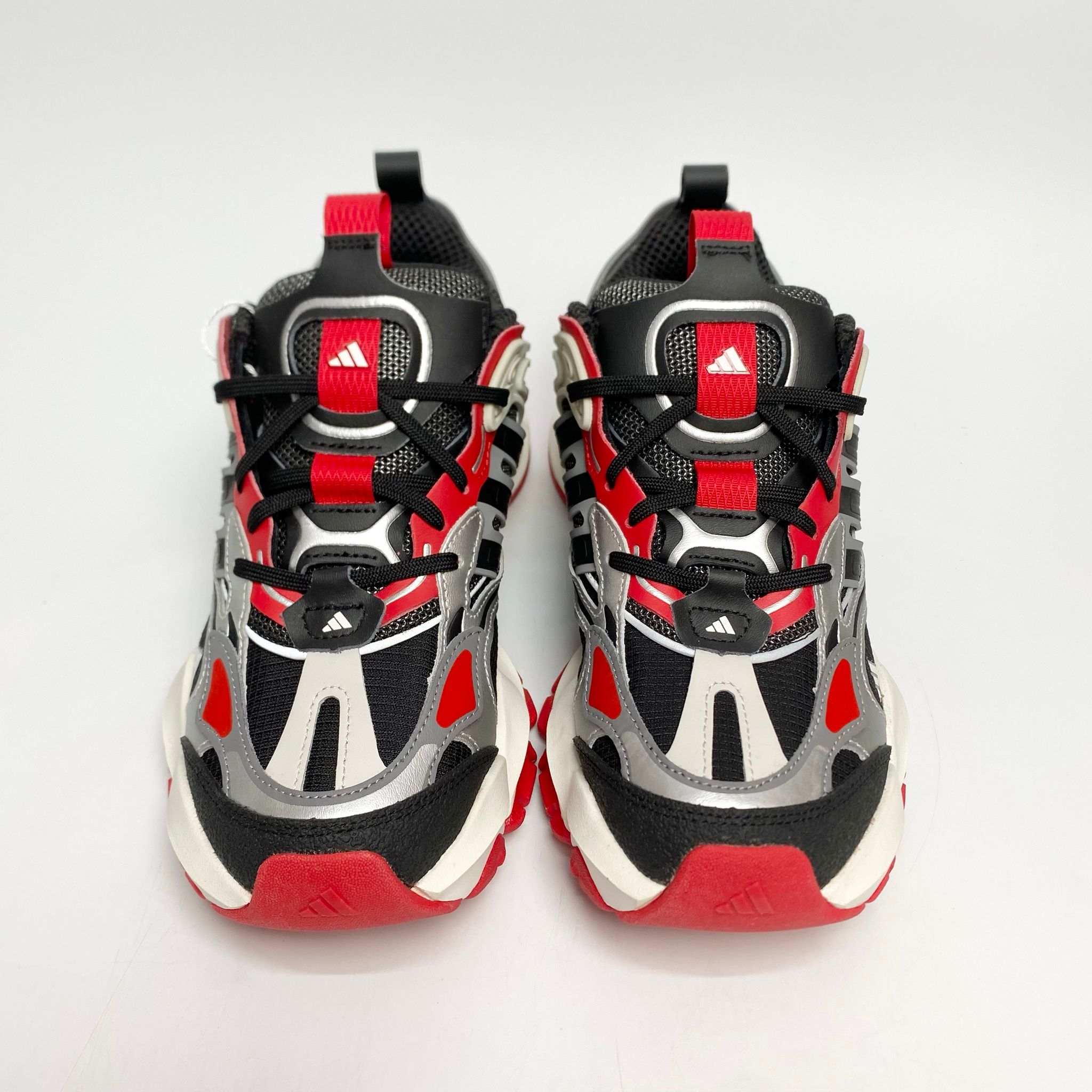 ADIDAS XLG RUNNER DELUXE BLACK SILVER RED IH0615