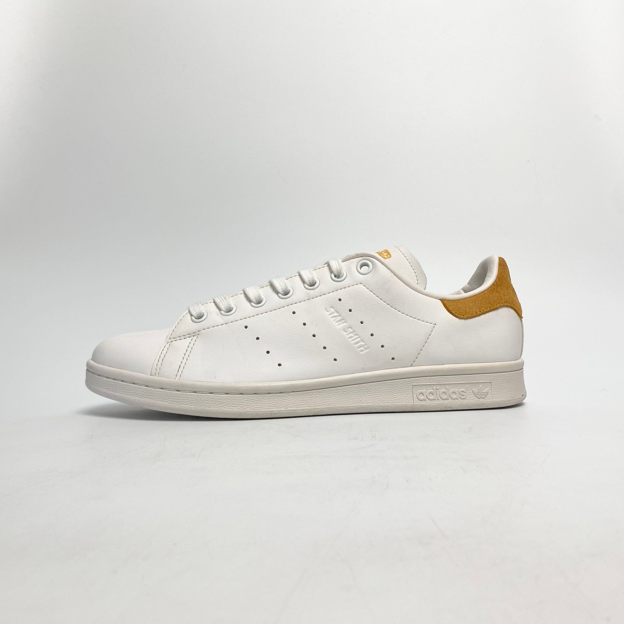 ADIDAS STAN SMITH WHITE COLLEGIATE GOLD GX4642