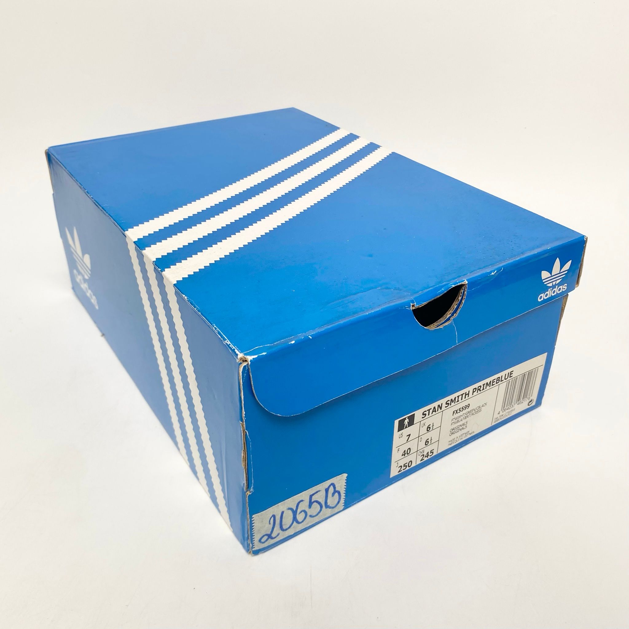 ADIDAS ORIGINALS STAN SMITH PRIMEBLUE WHITE GREEN FX5599