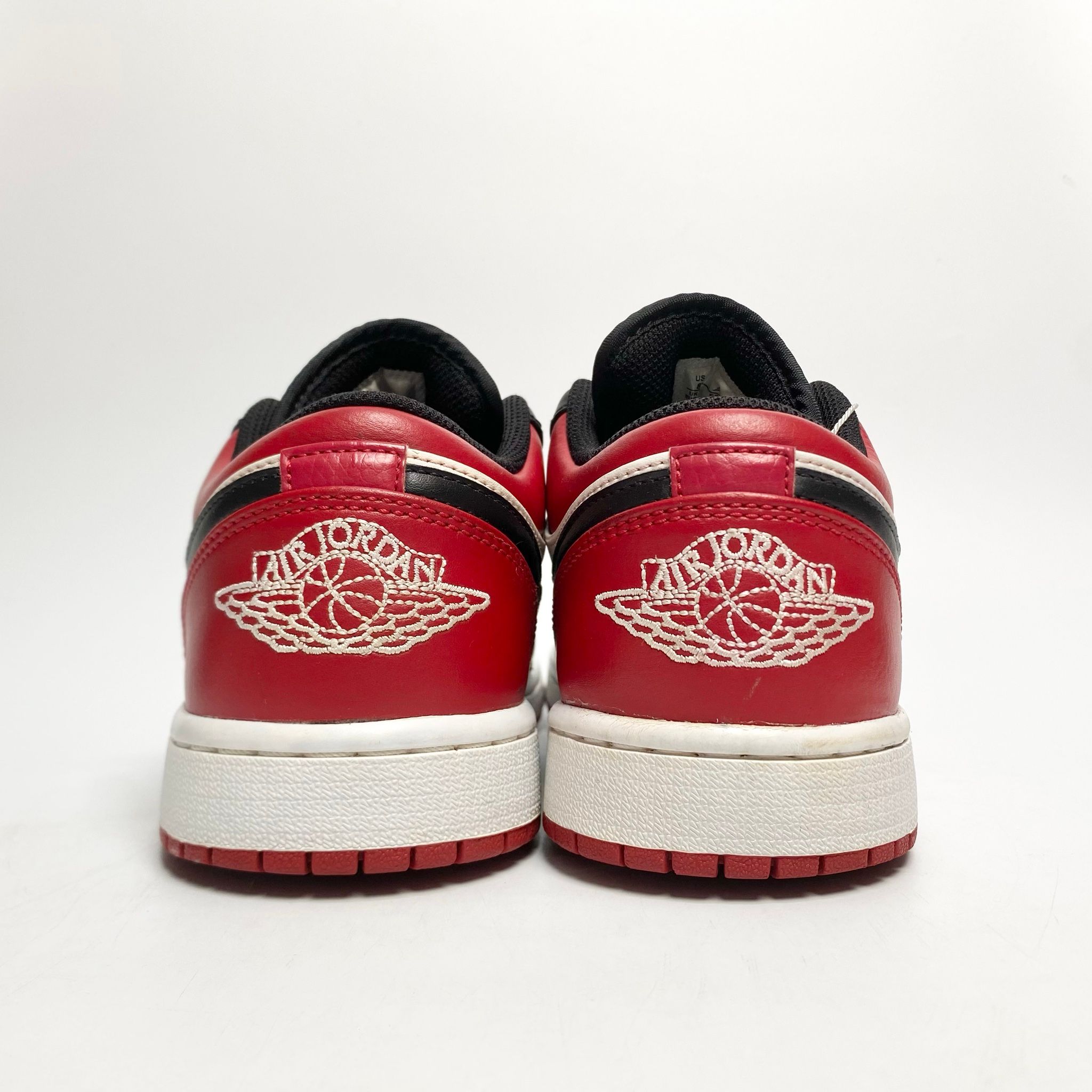 NIKE AIR JORDAN 1 LOW BRED TOE 553558-612