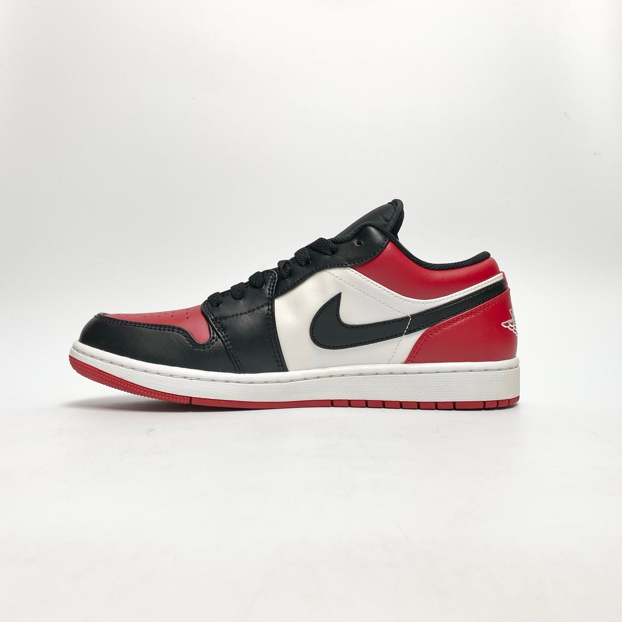 NIKE AIR JORDAN 1 LOW BRED TOE 553558-612