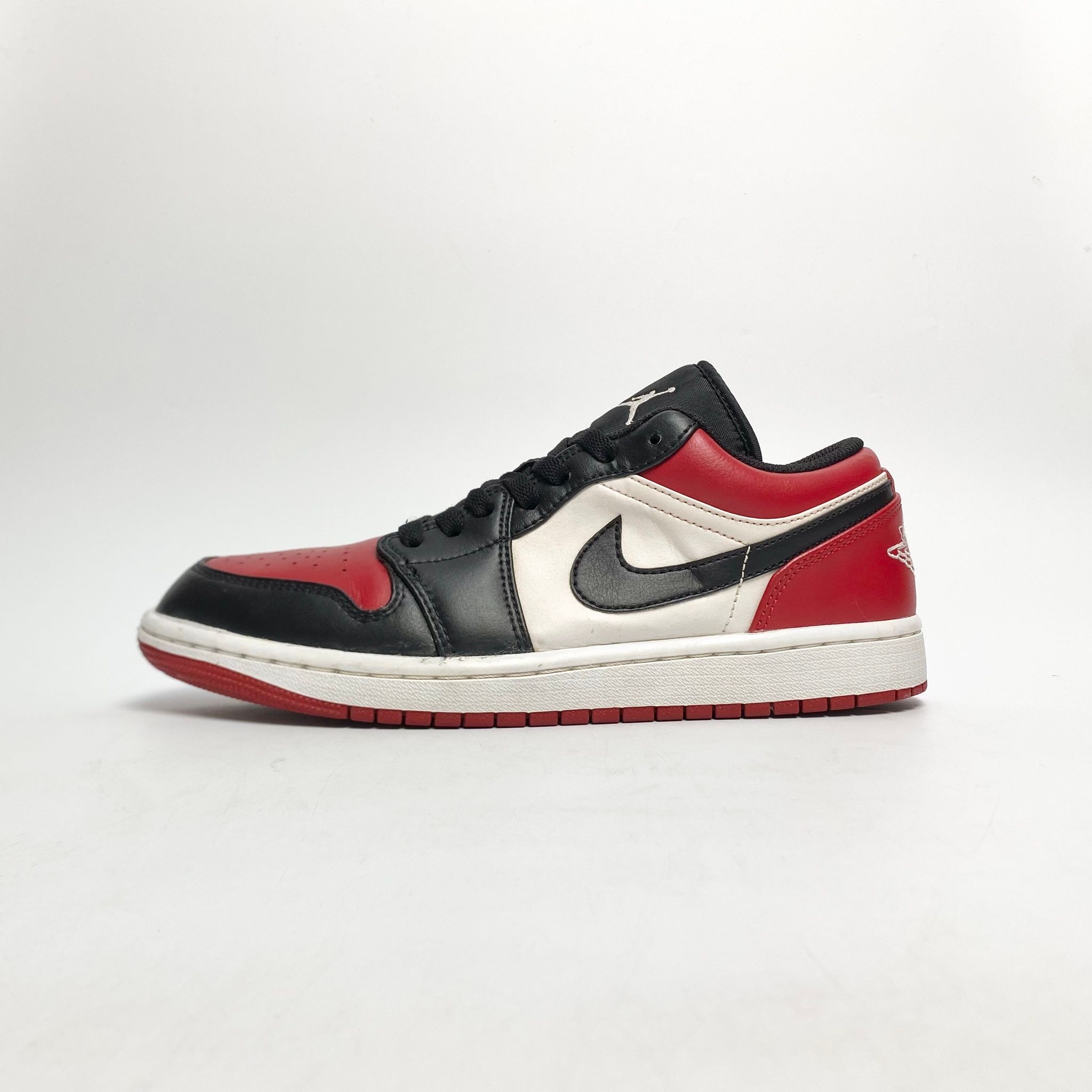 NIKE AIR JORDAN 1 LOW BRED TOE 553558-612
