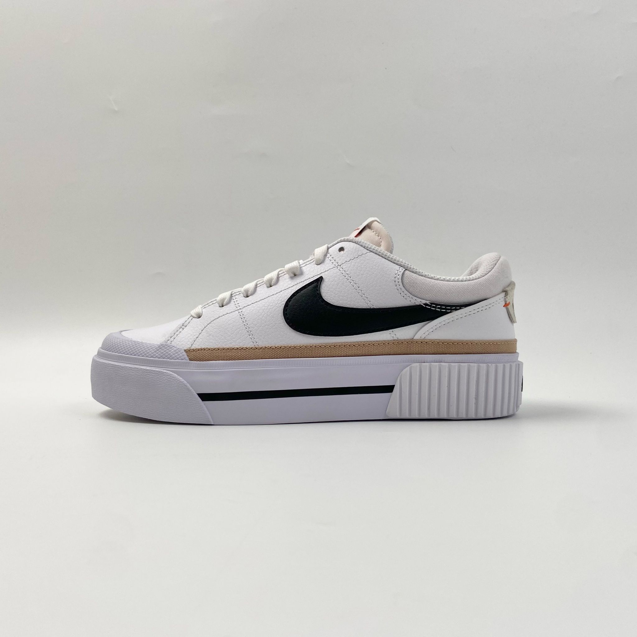 NIKE COURT LEGACY LIFT WHITE BLACK DM7590-100