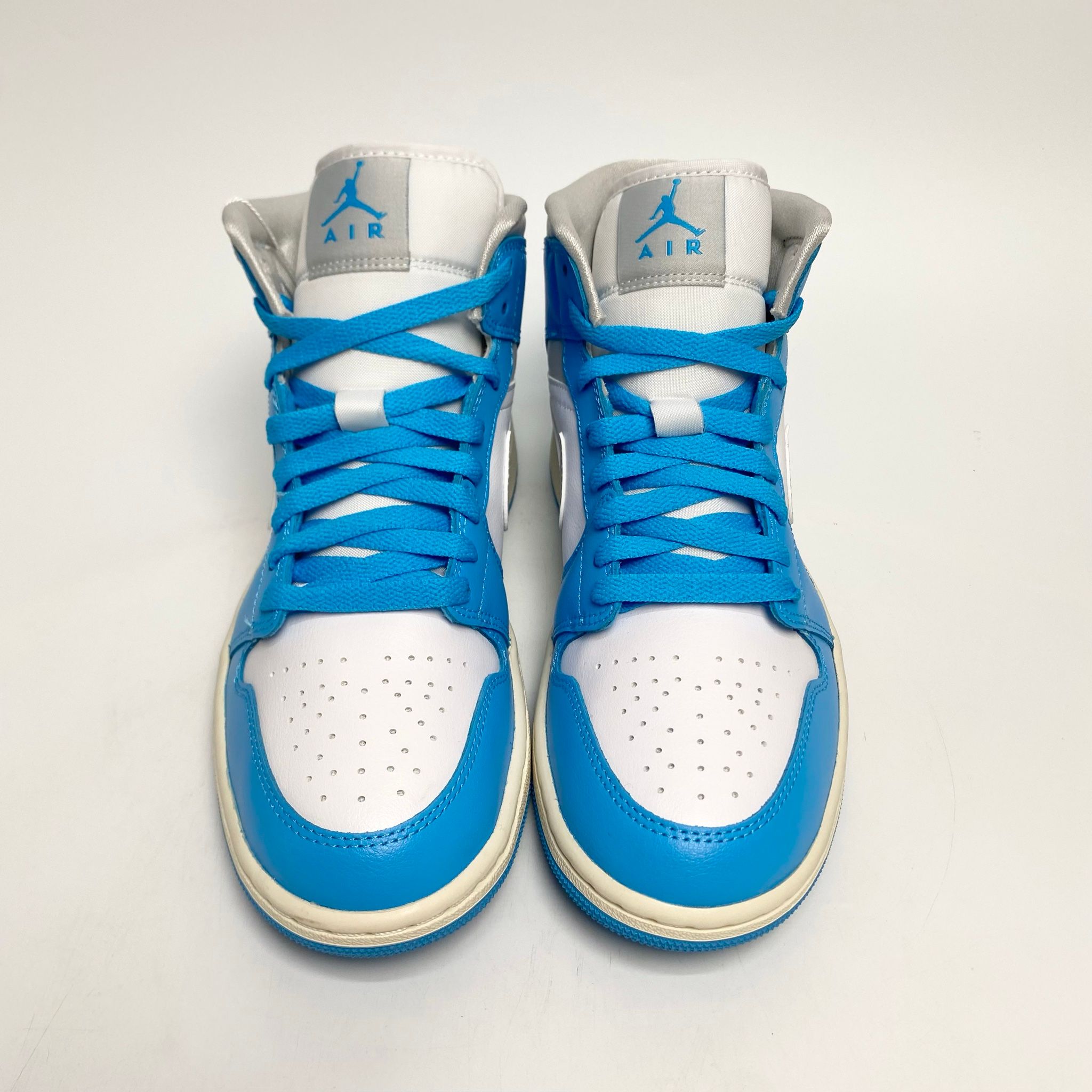 NIKE AIR JORDAN 1 MID DARK POWDER BLUE - BQ6472-400