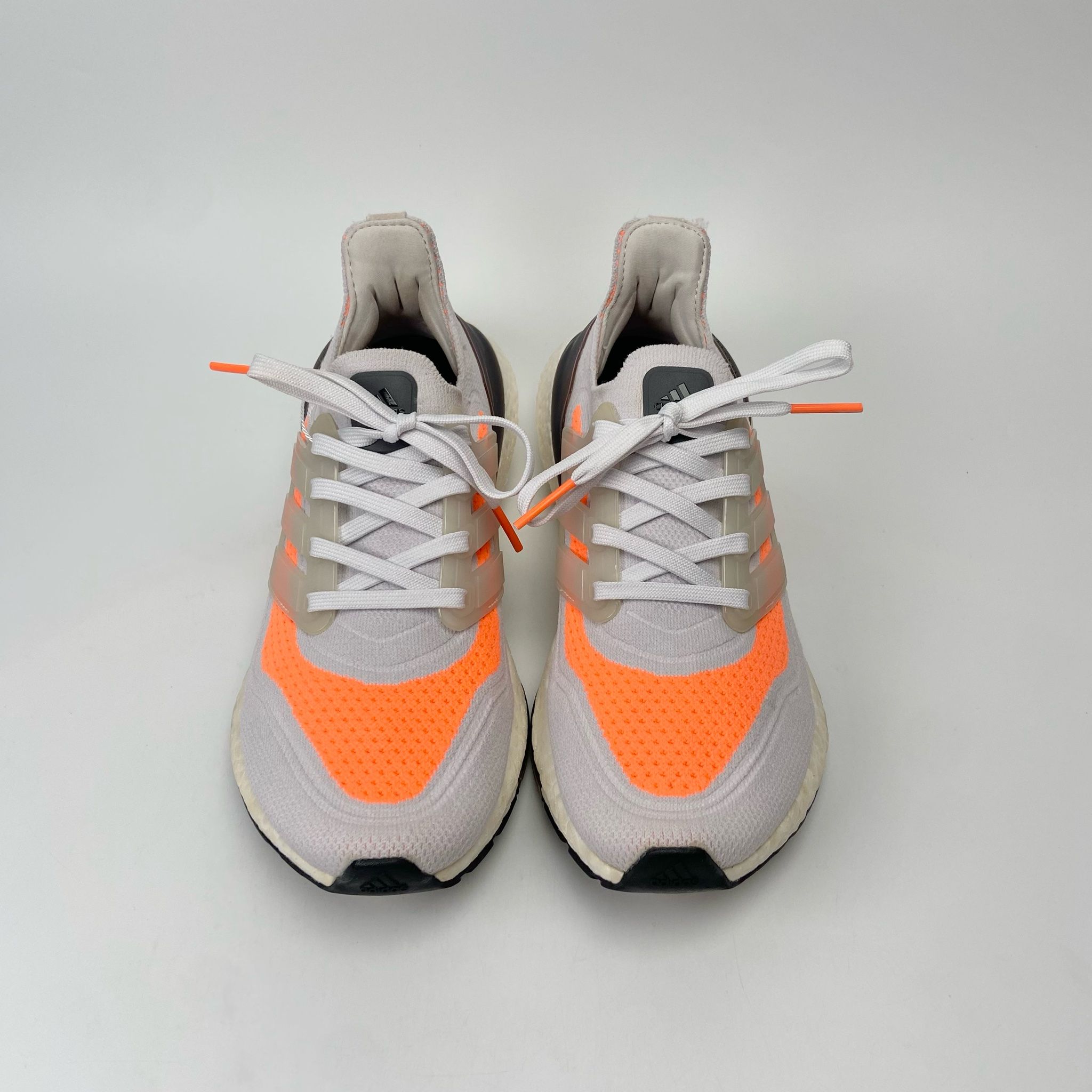 ADIDAS ULTRABOOST 21 GREY SCREAMING ORANGE FY0375