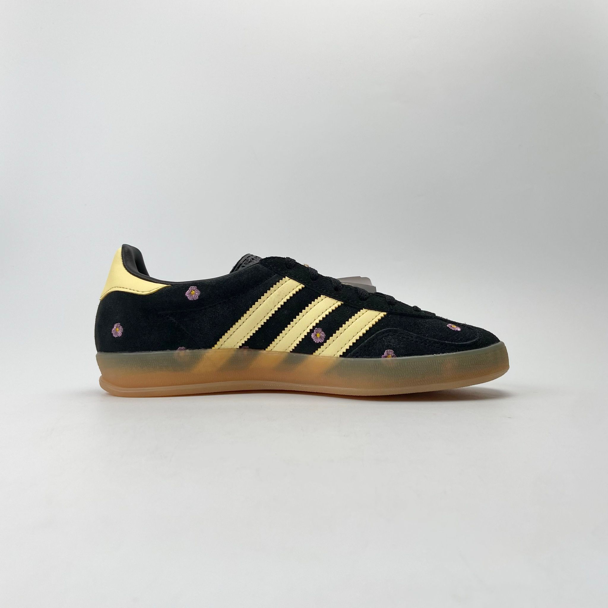 ADIDAS GAZELLE INDOOR FLORAL BLACK YELLOW IF4490