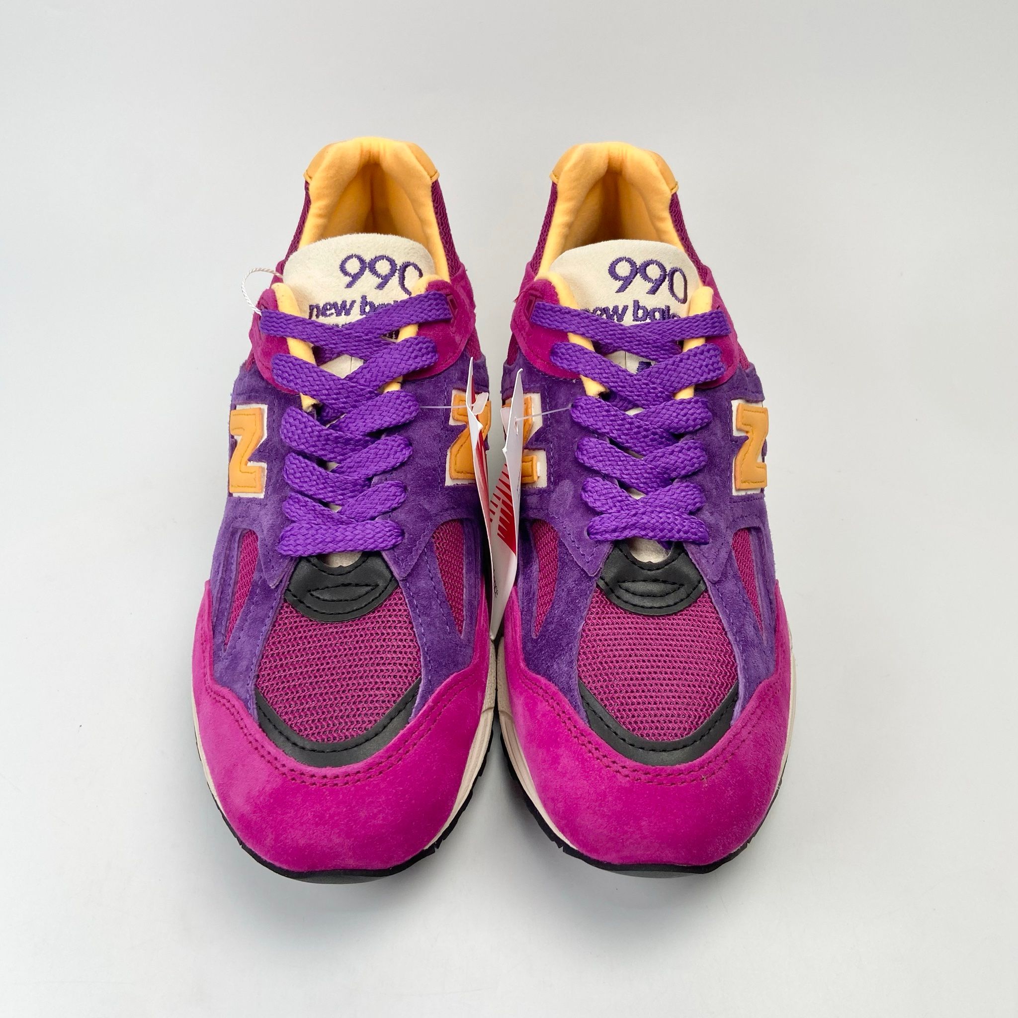 NEW BALANCE 990v2 MIUSA TEDDY SANTIS PURPLE YELLOW M990PY2