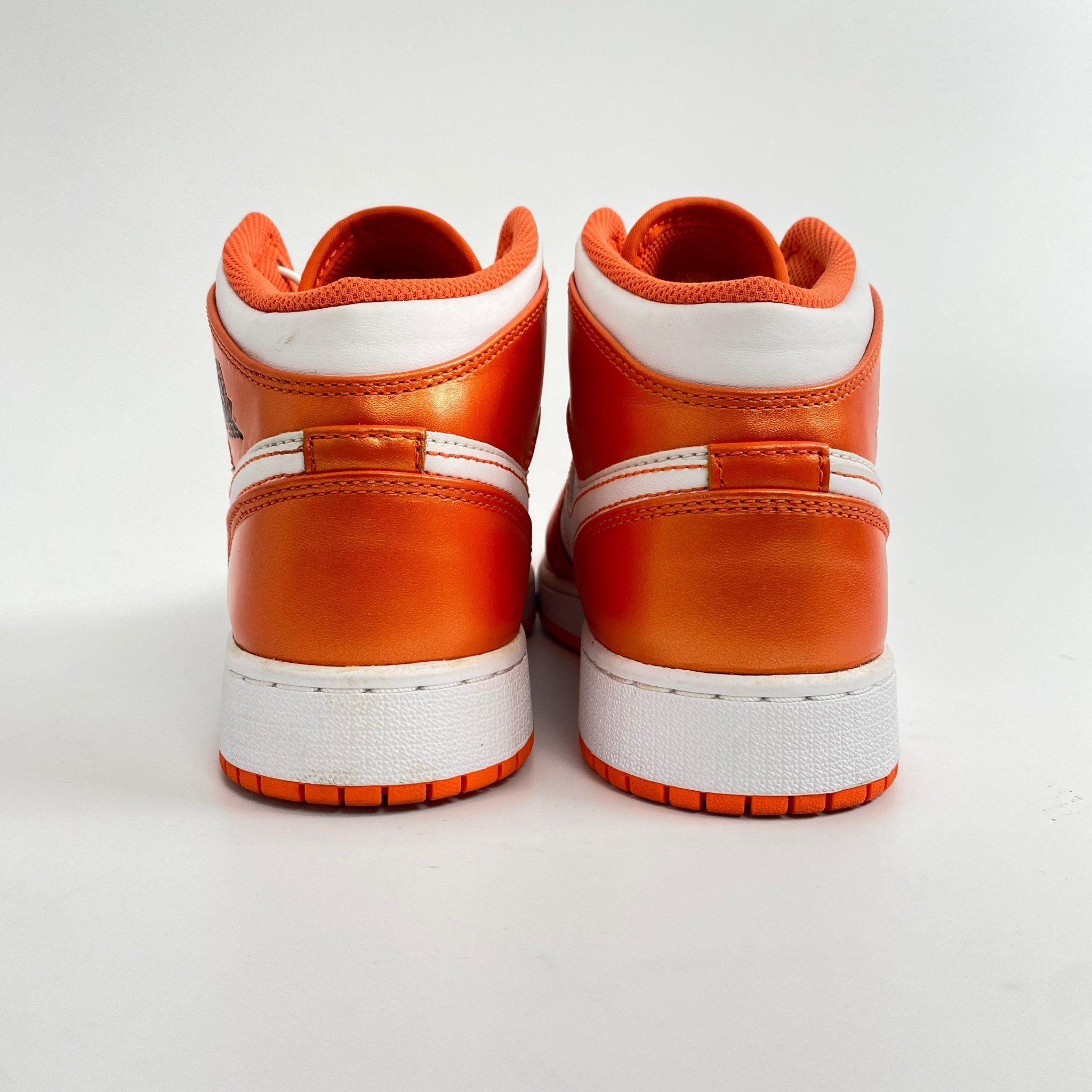 NIKE JORDAN 1 MID METALLIC ORANGE (GS) - DM4228-800