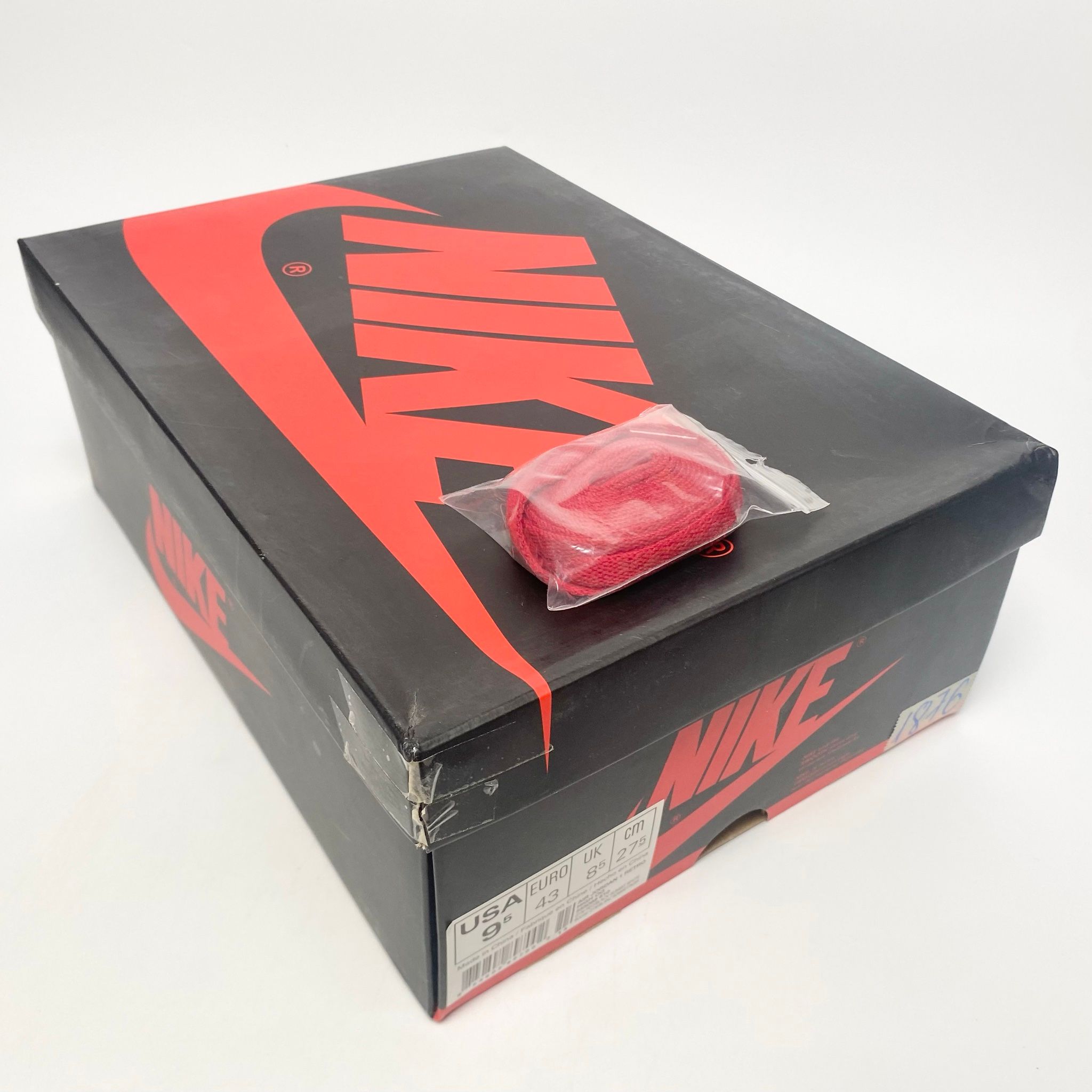 NIKE AIR JORDAN 1 RETRO HIGH BRED TOE 555088-610
