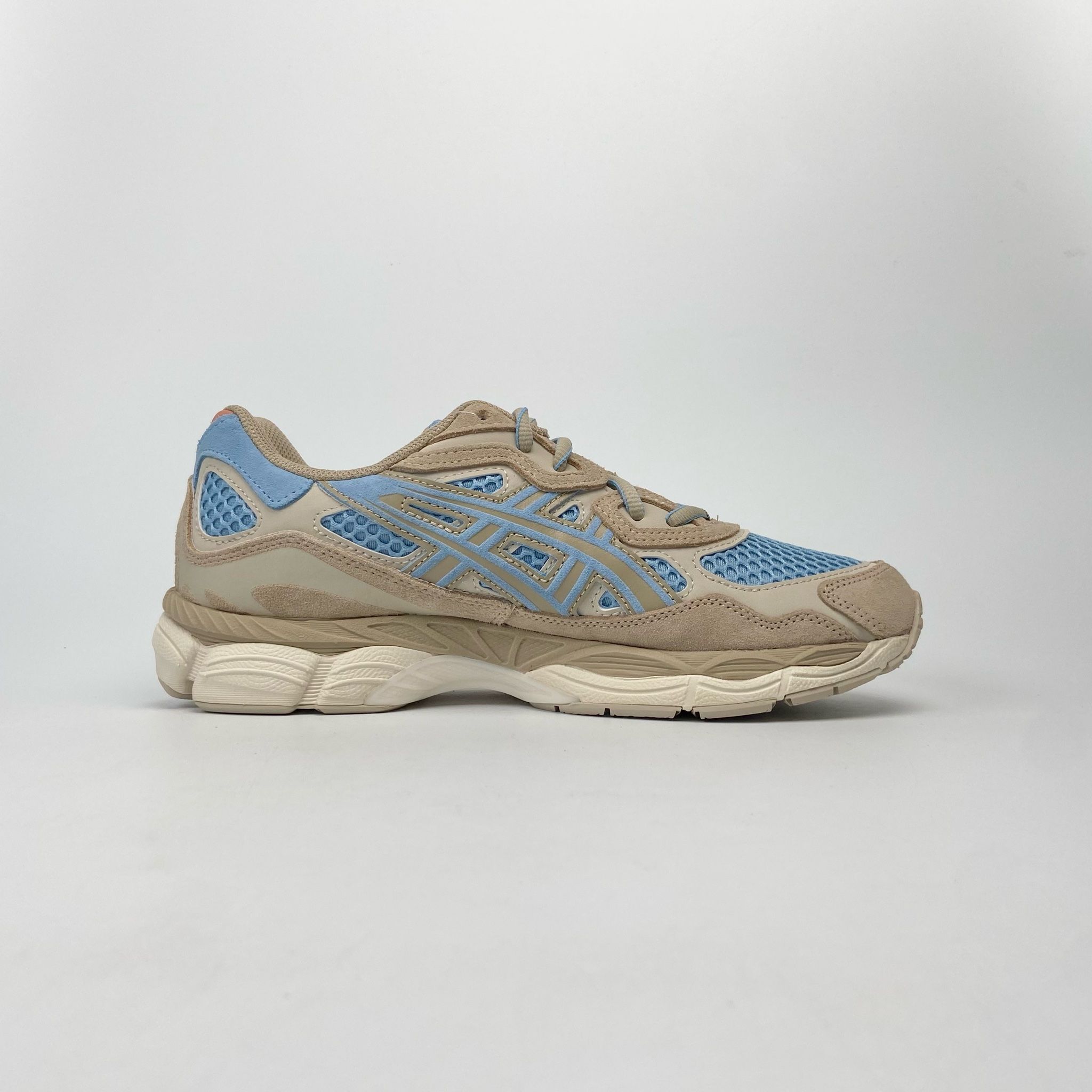 ASICS GEL-NYC BEIGE BLUE 1203A372-401
