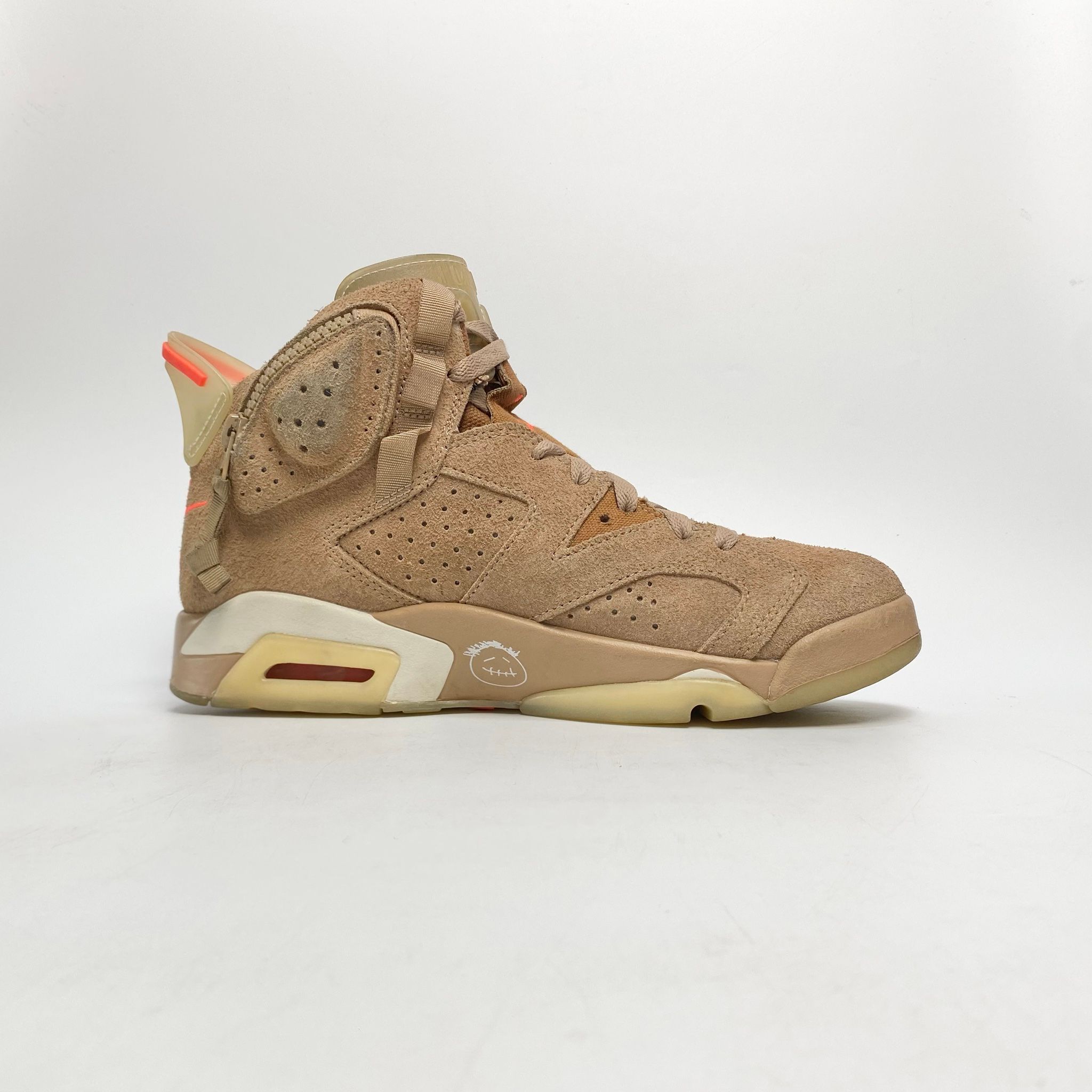 NIKE TRAVIS SCOTT X AIR JORDAN 6 RETRO BRITISH KHAKI DH0690-200