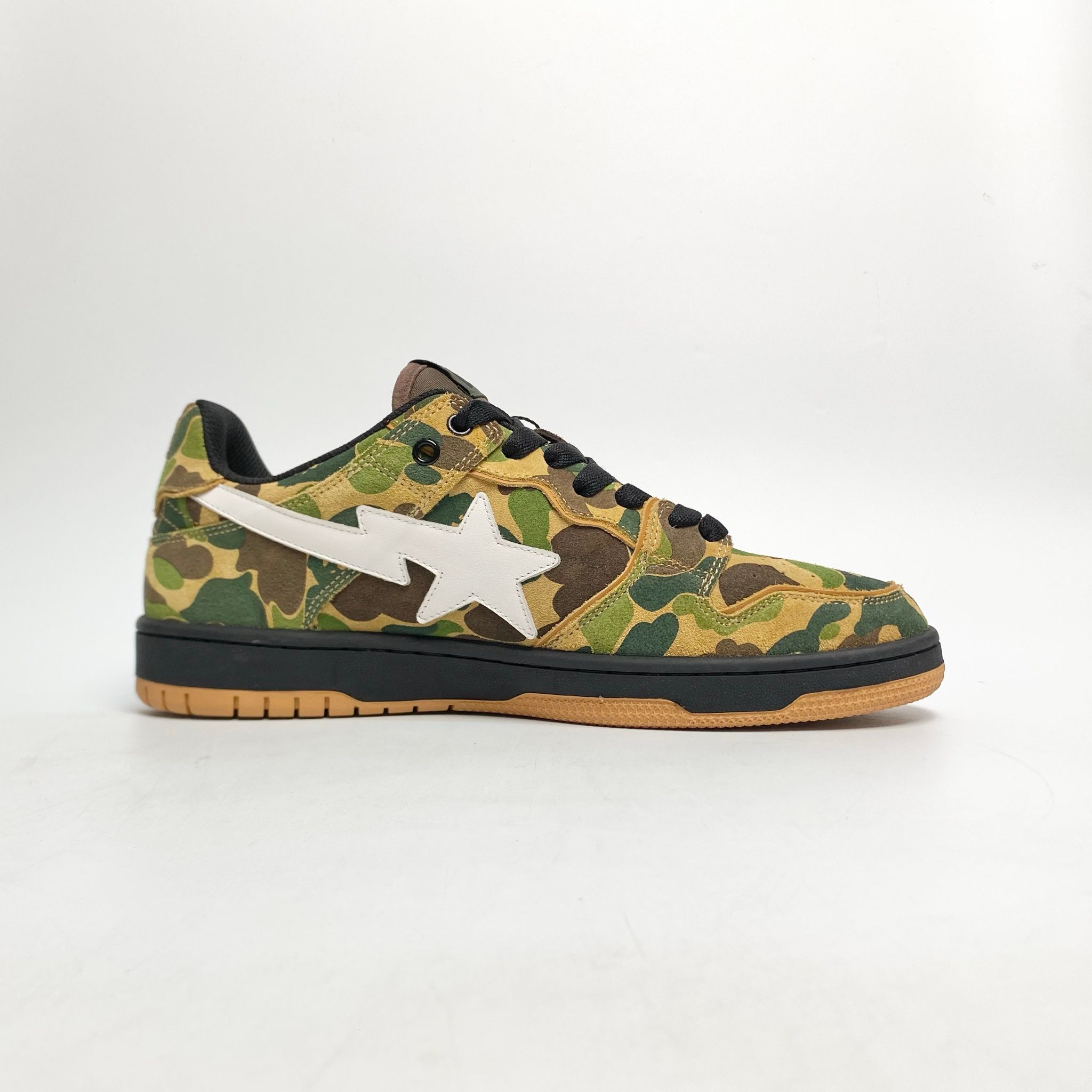 A BATHING APE BAPE SK8 STA ABC CAMO GREEN 0ZXSHM191X42G