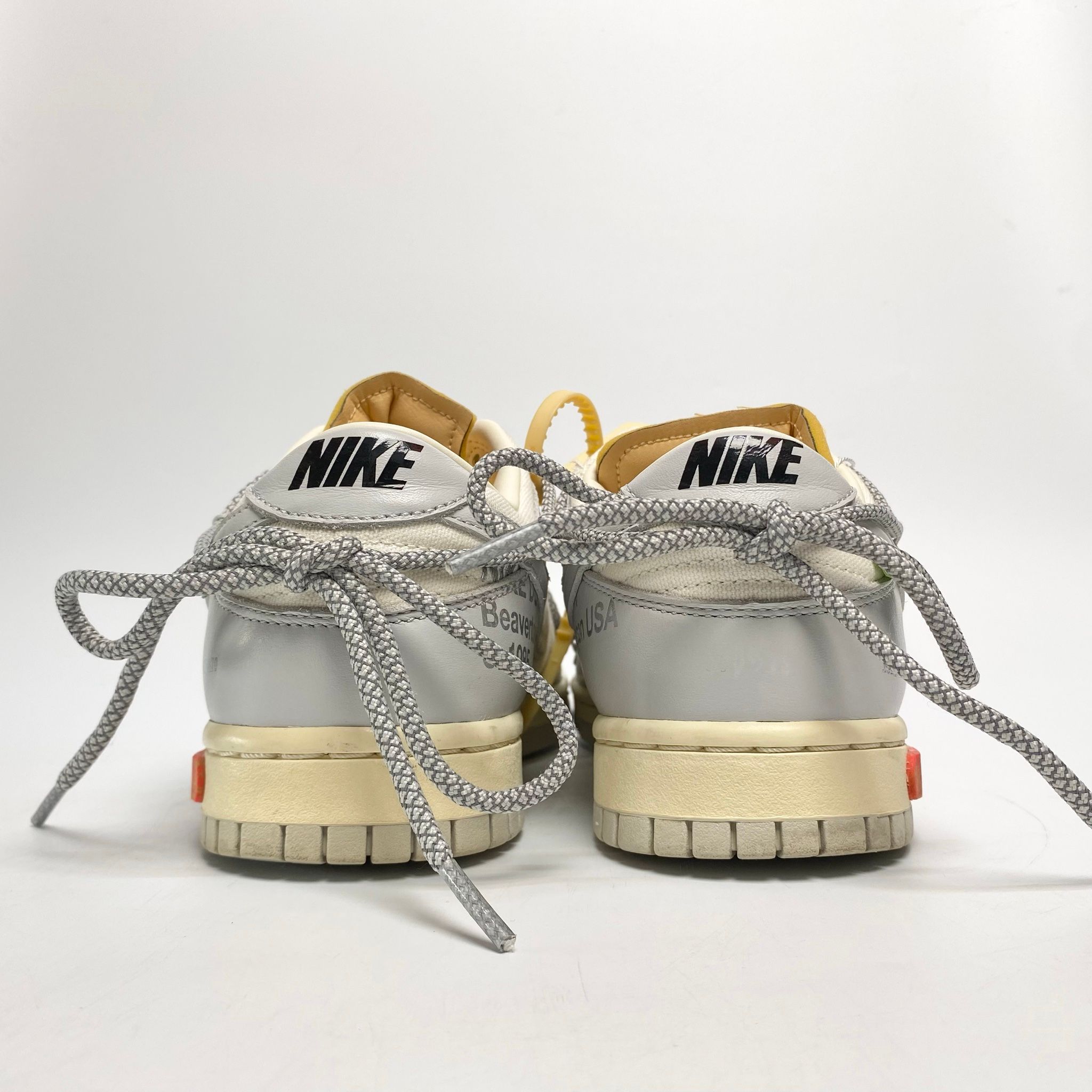 NIKE OFF-WHITE X DUNK LOW LOT 46 OF 50 DM1602-102