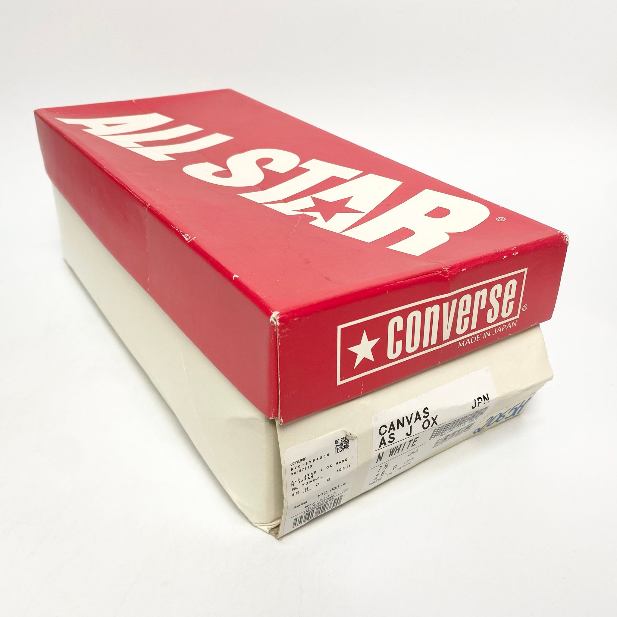 CONVERSE CHUCK TAYLOR ALL STAR J LOW MADE IN JAPAN - NATURAL WHITE 32167710