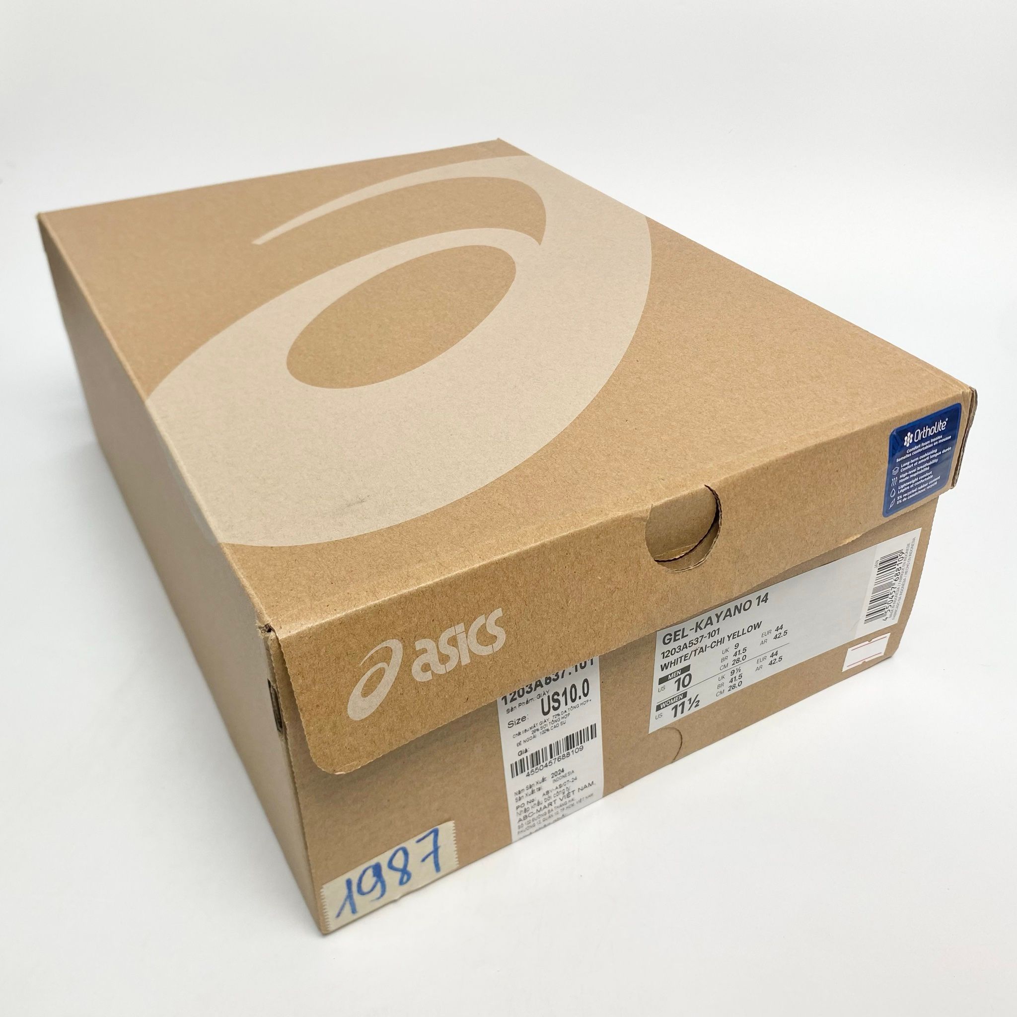 ASICS GEL-KAYANO 14 TAI CHI YELLOW 1203A537-101