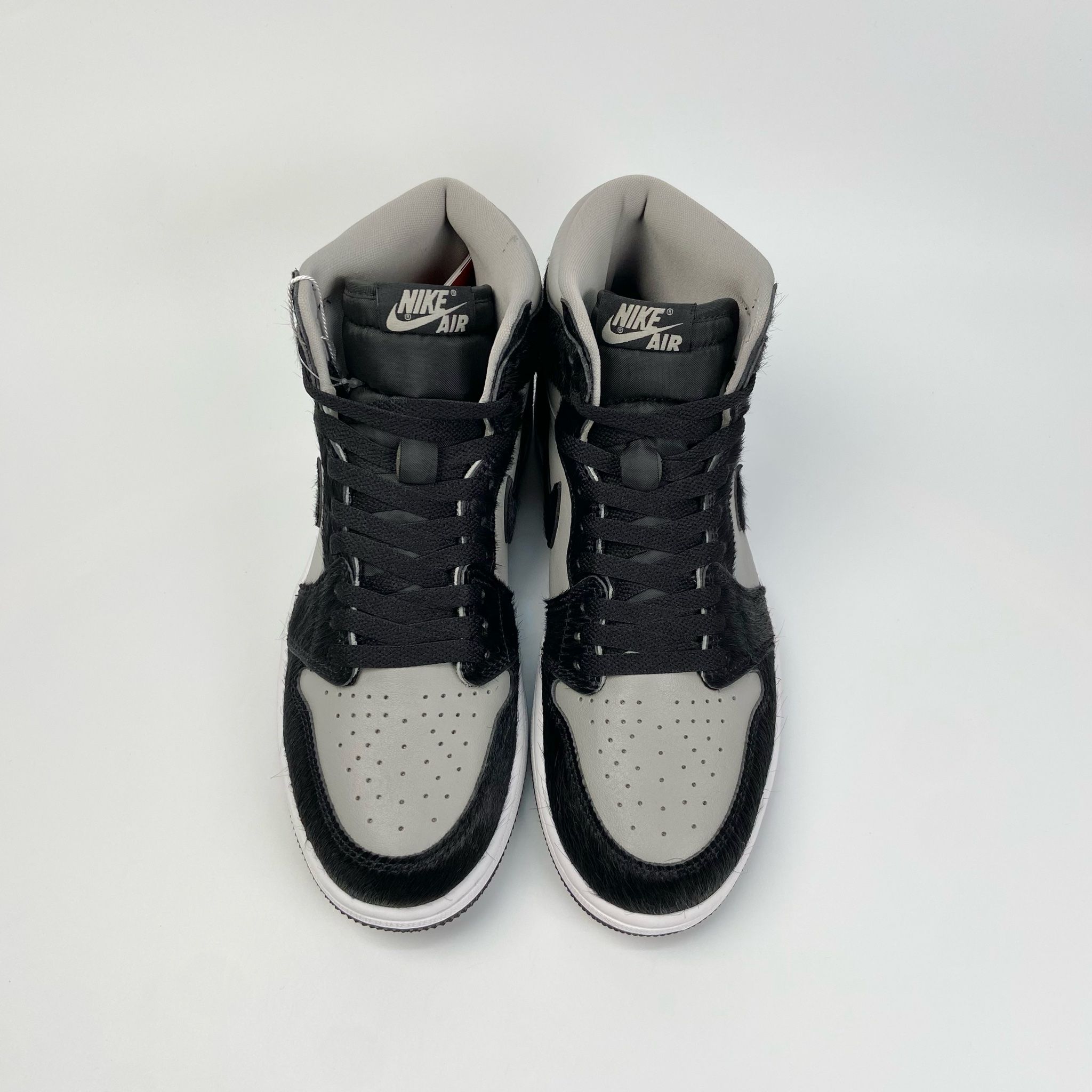 NIKE WOMEN'S AIR JORDAN 1 HIGH OG TWIST 2.0 BLACK GREY DZ2523-001