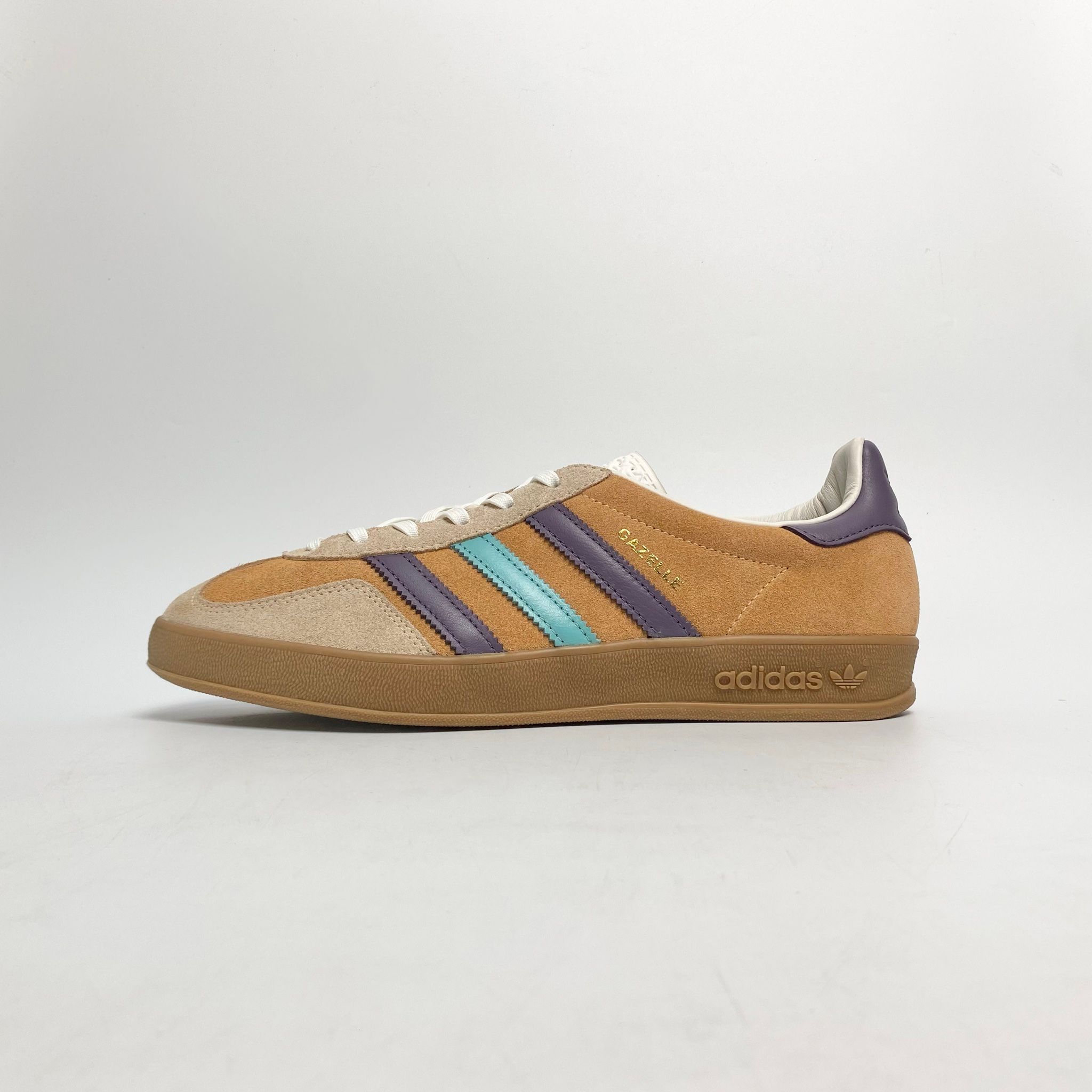 ADIDAS GAZELLE INDOOR BROWN PURPLE IG1636