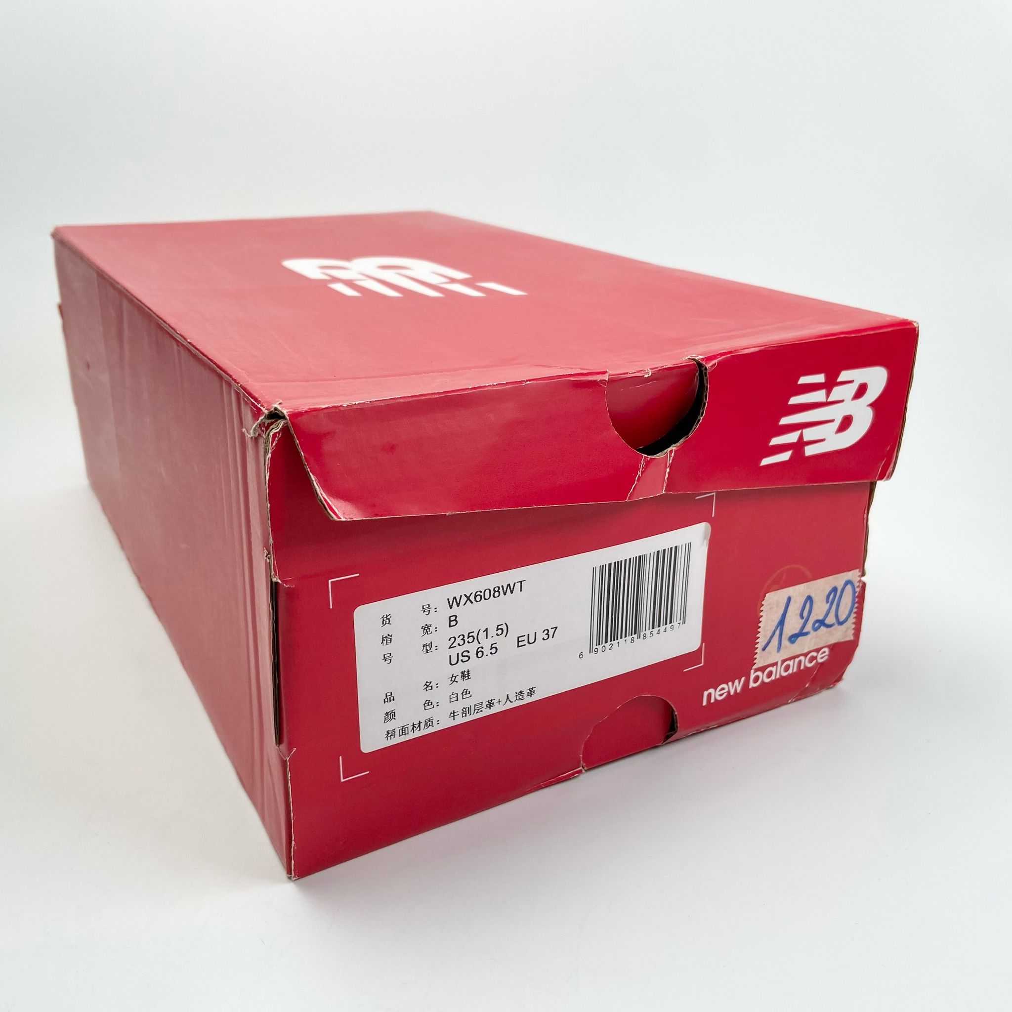 NEW BALANCE 608 WHITE NAVY WX608WT
