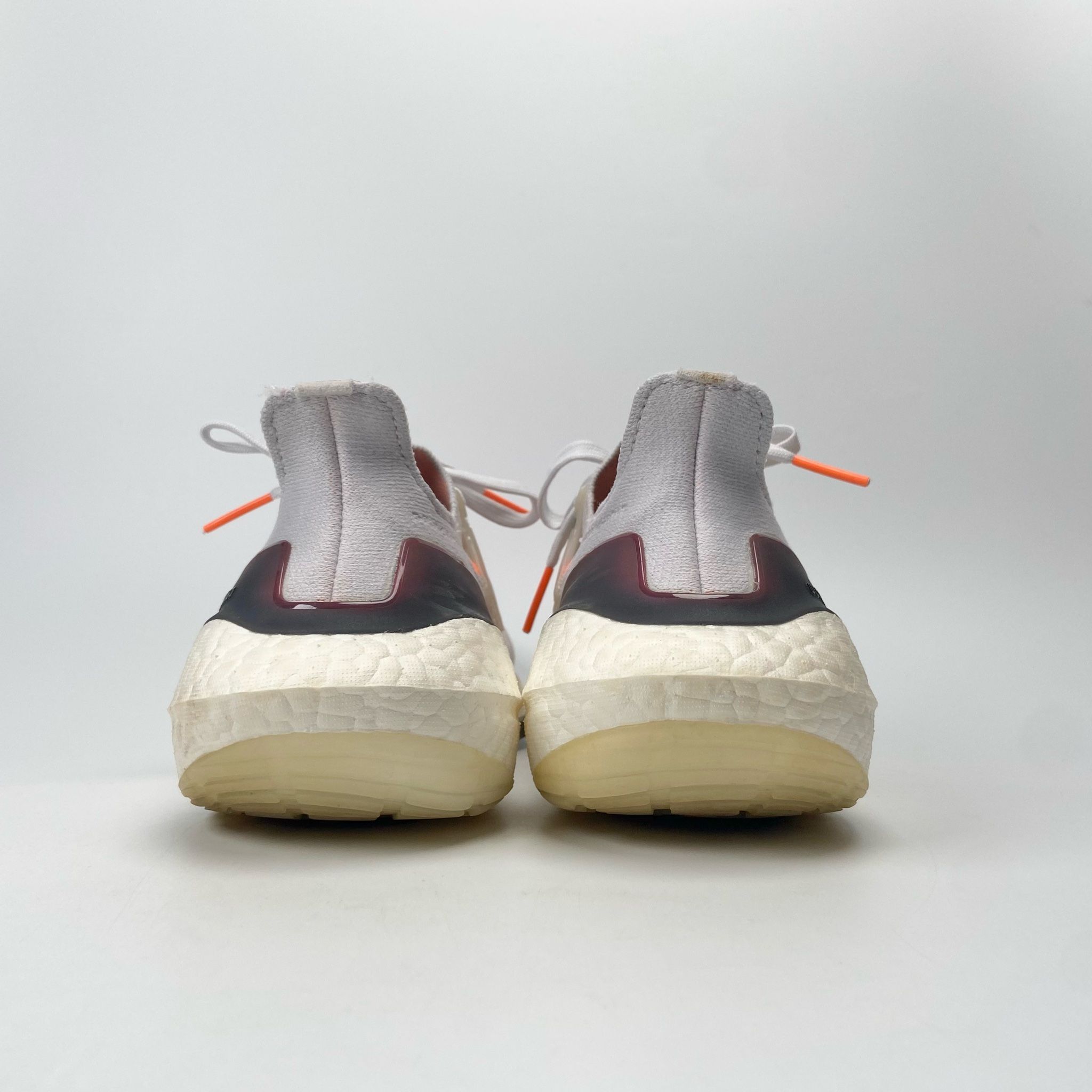 ADIDAS ULTRABOOST 21 GREY SCREAMING ORANGE FY0375